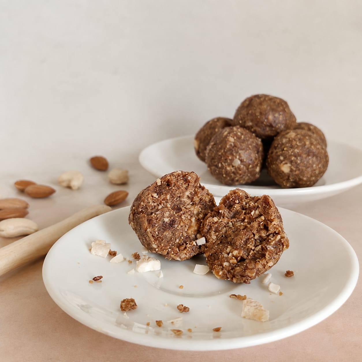 LADDOO - DATES DRY FRUITS | Natural  &  Organic 9 Pieces
