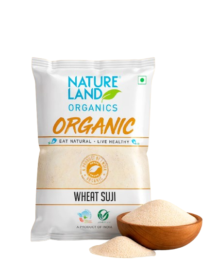 SUJI / SEMOLINA | Natural  &  Organic