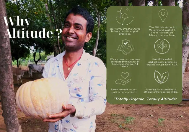 Most Trusted Organic Grocery Store in Delhi NCR – THE ALTITUDE STORE