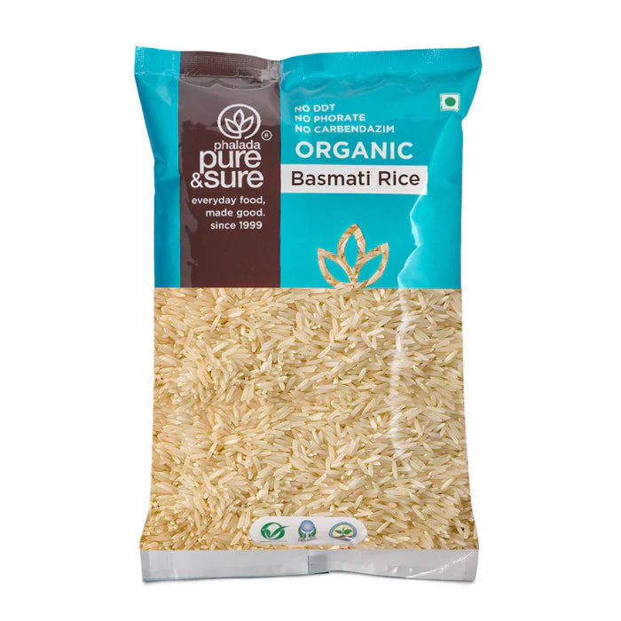 BASMATI RICE- WHITE | Natural  &  Organic