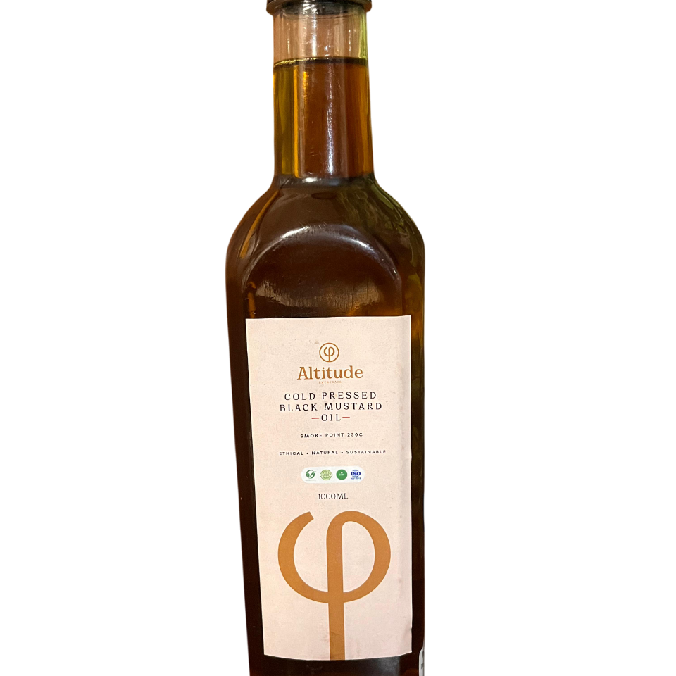 BLACK MUSTARD OIL - COLD PRESSED | Natural & Organic