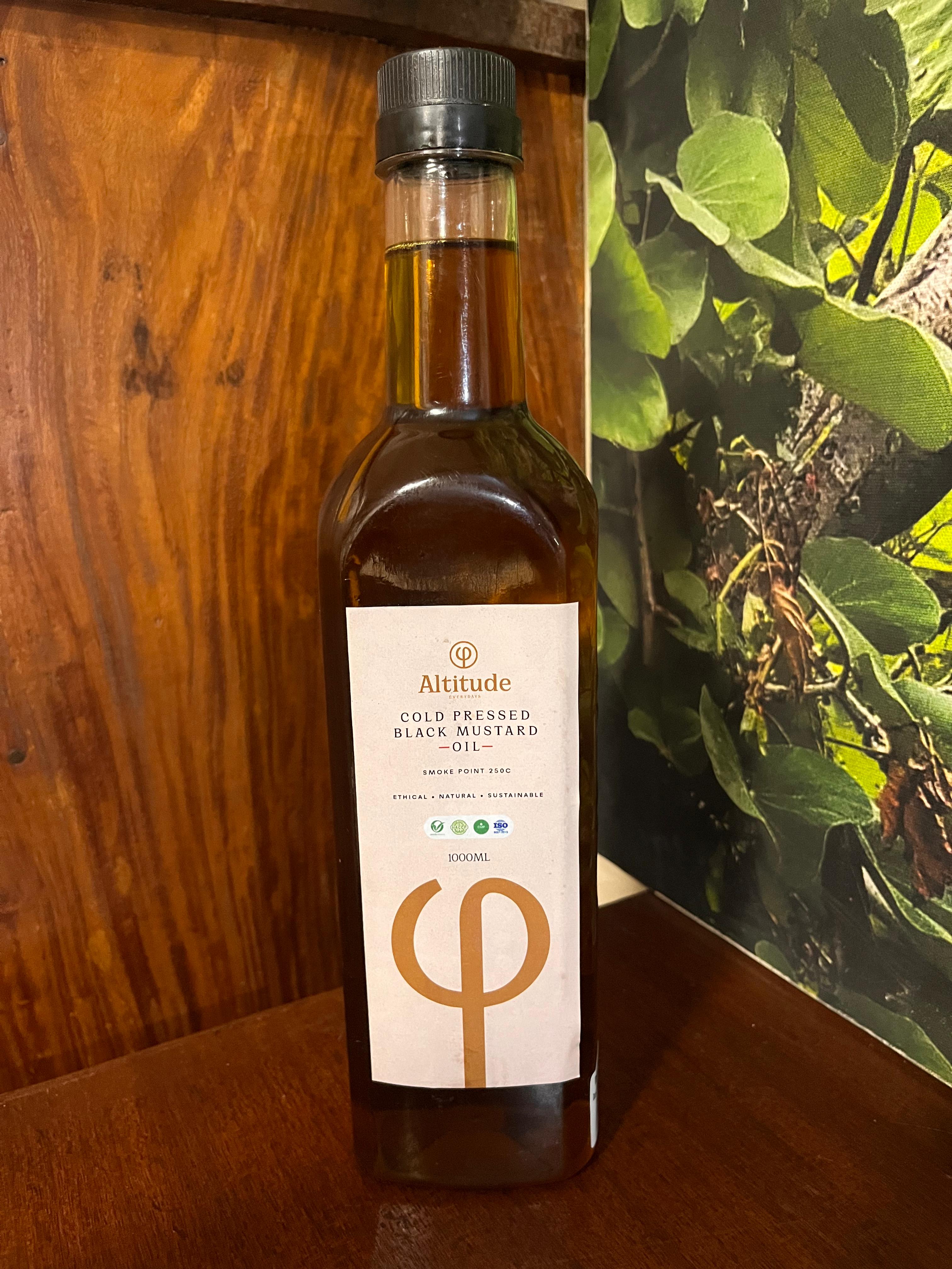 BLACK MUSTARD OIL - COLD PRESSED | Natural & Organic