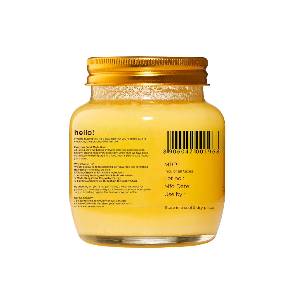 GHEE - A2 Cow's Milk Organic | Natural  &  Organic