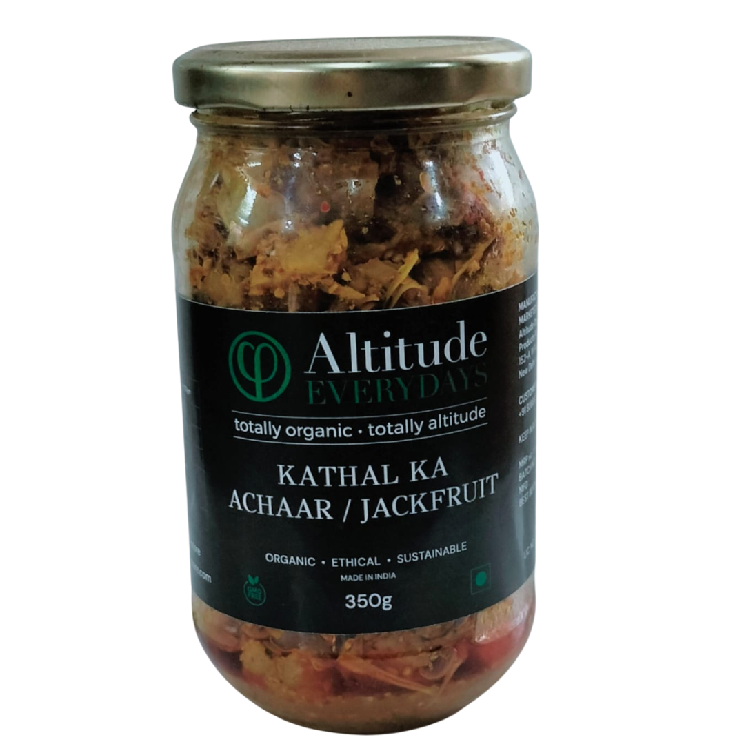 Kathal (Jackfruit) Achaar – 350gm | Natural  &  Organic