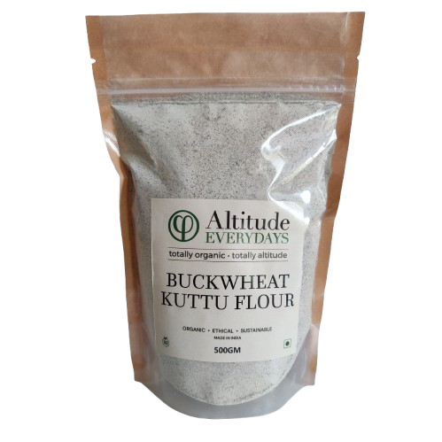 BUCKWHEAT / KUTTU FLOUR 500GM | Natural  &  Organic