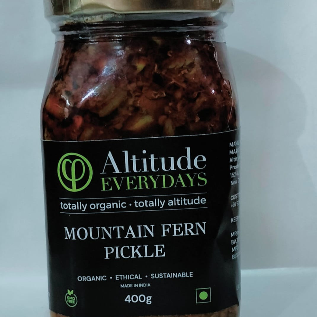 MOUNTAIN FERN PICKLE | Natural  &  Organic |