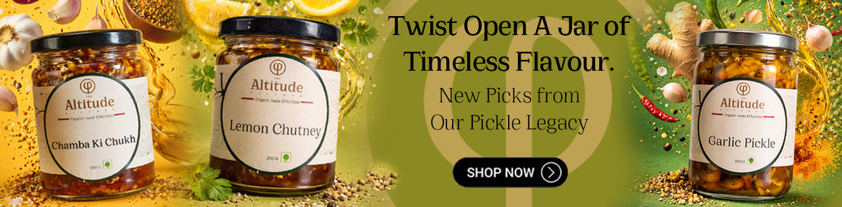 Most Trusted Organic Grocery Store in Delhi NCR – THE ALTITUDE STORE