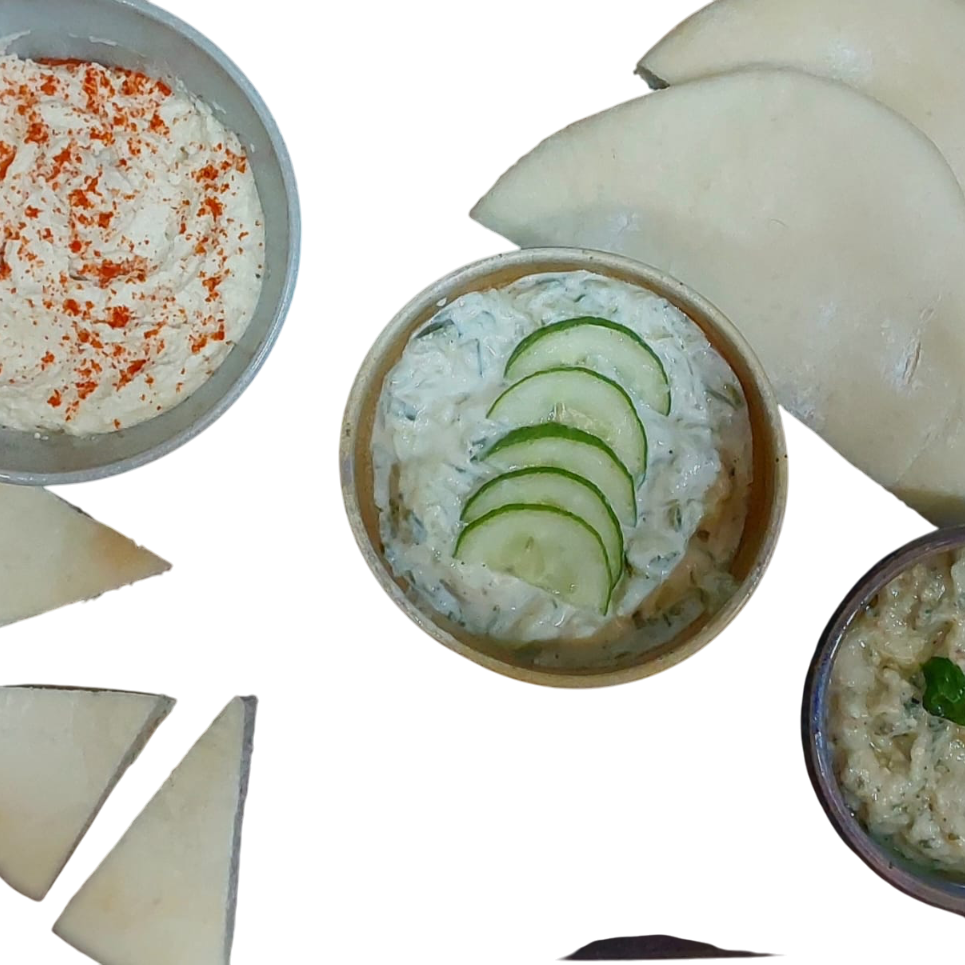 MIDDLE EASTERN DIP PLATTER | Natural  &  Organic