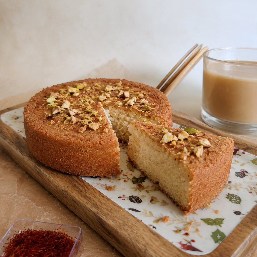Rasmalai Tea Cake