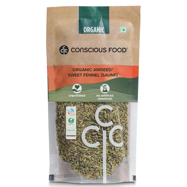 ANISEED / SWEET FENNEL / SAUF (Conscious Foods) | Natural  &  Organic