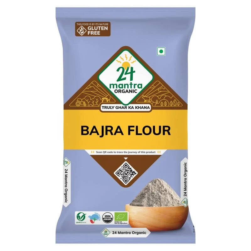 BAJRA / PEARL MILLET FLOUR | Natural  &  Organic