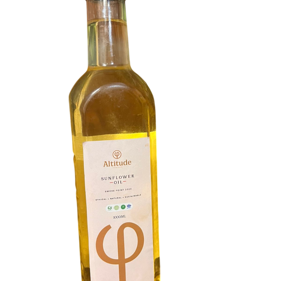 SUNFLOWER OIL - COLD PRESSED | Natural & Organic