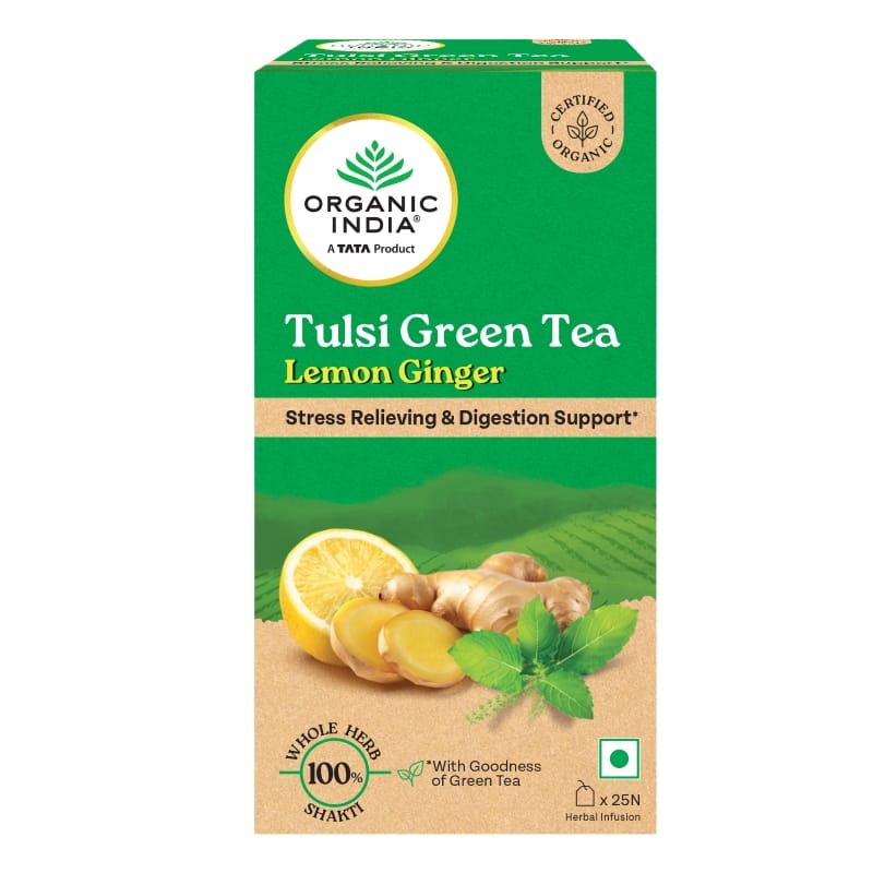 TULSI GREEN TEA LEMON GINGER
