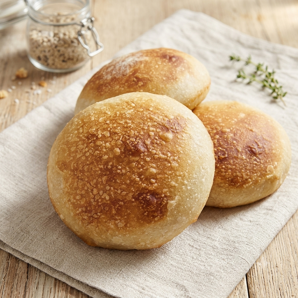 BURGER BUN - SOURDOUGH | Natural & Organic