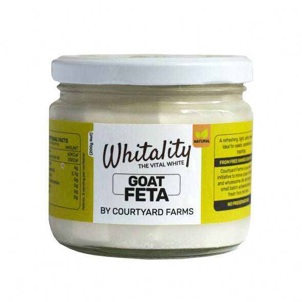 GOAT CHEESE - FETA (Whitality)