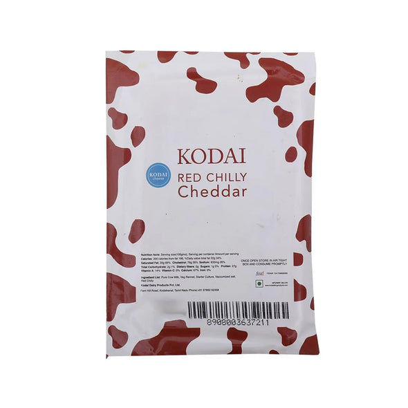 CHEESE - RED CHILLI CHEDDAR (Kodai Dairy)