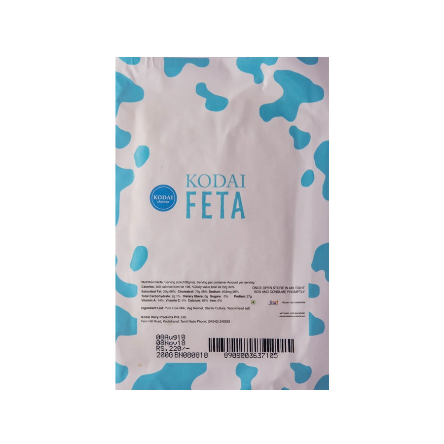 FETA CHEESE (Kodai Dairy)