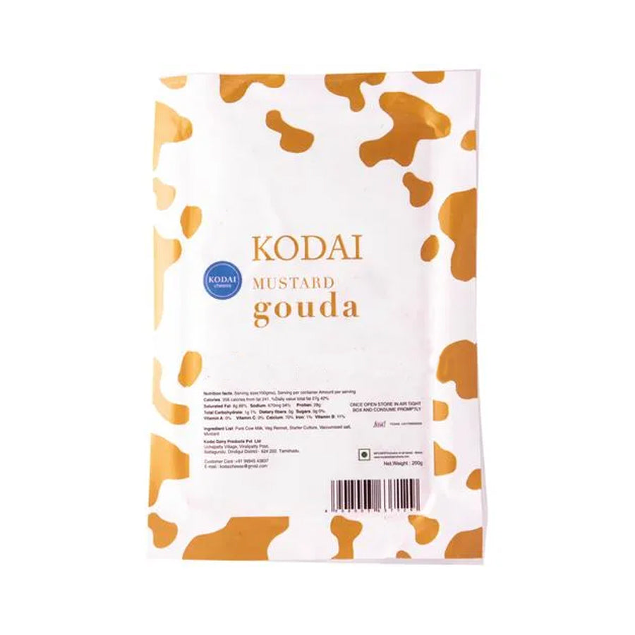 GOUDA CHEESE - MUSTARD (Kodai Dairy)