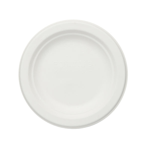BIODEGRADABLE - 6" ROUND PLATE