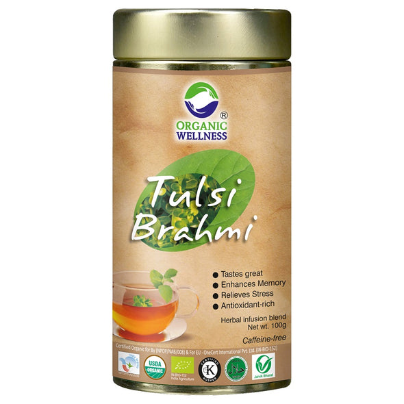 TULSI BRAHMI TEA (TIN)