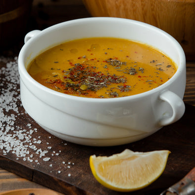 SOUP - CARROT & GINGER WITH ROASTED CUMIN