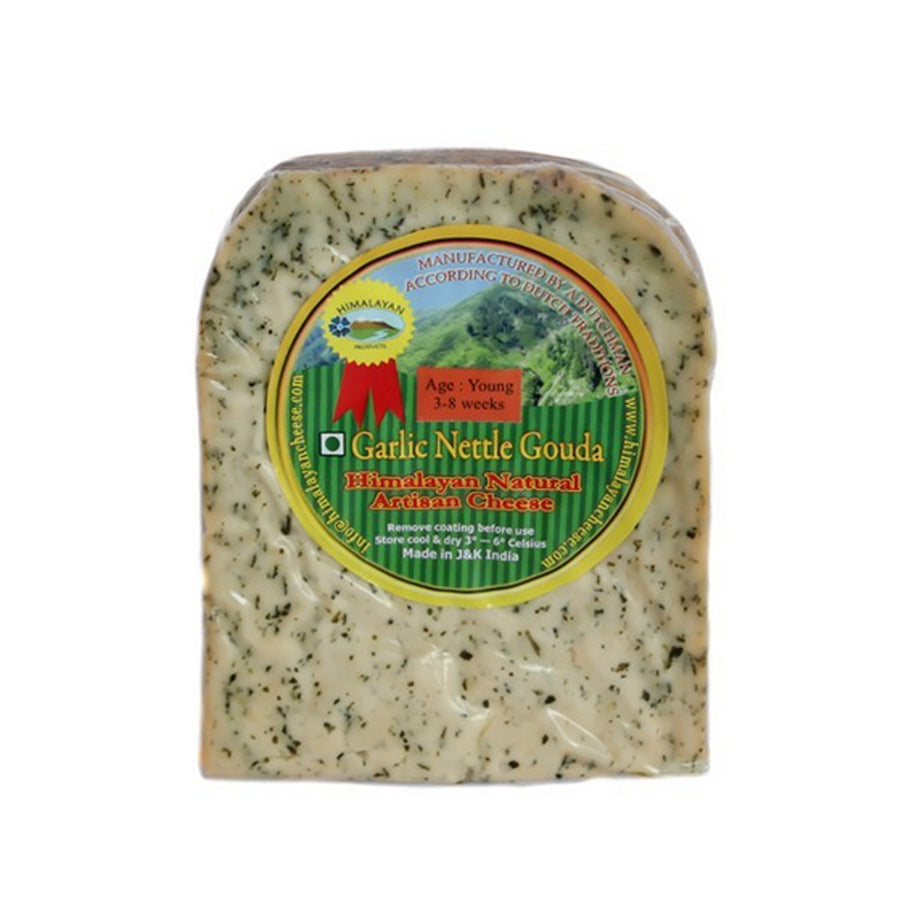 YOUNG - GOUDA NETTLE GARLIC CHEESE