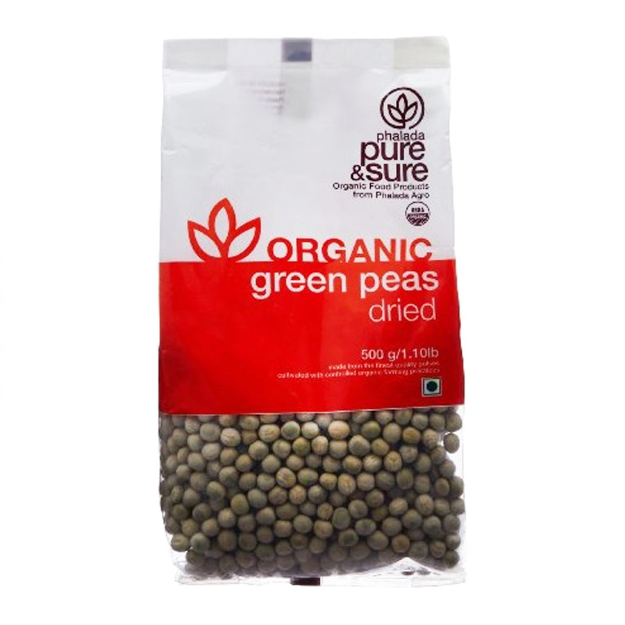 GREEN PEAS - DRIED | Natural  &  Organic 