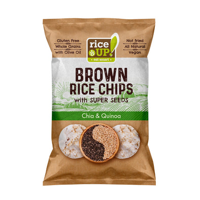 BROWN RICE CHIPS - CHIA & QUINOA